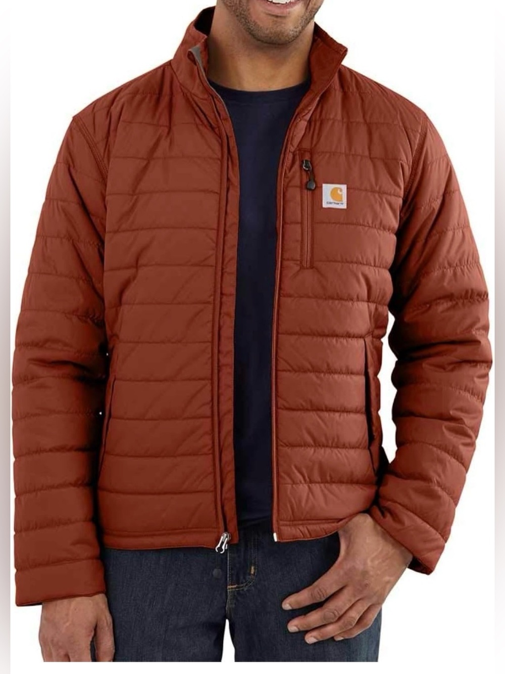 Carhartt Brown Quilted Insulated Jacket